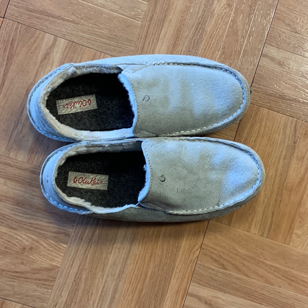 OluKai | Nohea Nubuck Shearling Slipper 7